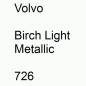 Preview: Volvo, Birch Light Metallic, 726.